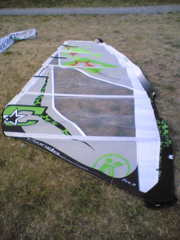 Challenger Sails - Rigg vela K-ONDA 5.3 CHS + Boma ergal AL360 + albero CHS FSW77 rdm 400