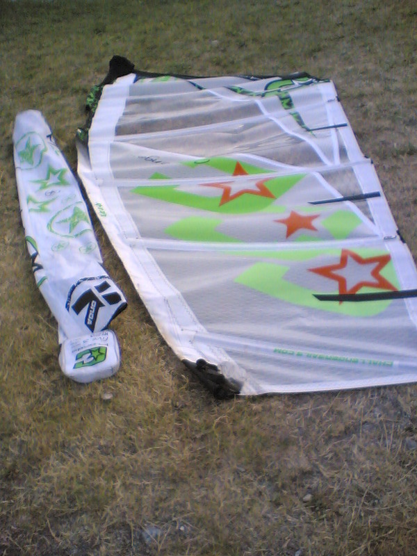 Challenger Sails - Rigg vela K-ONDA 5.3 CHS + Boma ergal AL360 + albero CHS FSW77 rdm 400