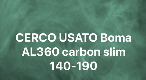 AL 360 - Carbon slim 140-190