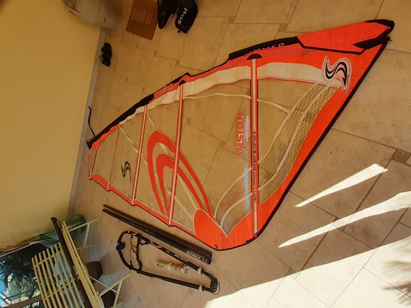 Simmer Style - Windsurf rig completo simmer vision 4.7