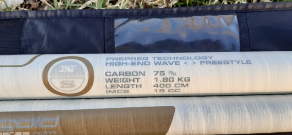 North Sails - 400 GOLD rdm 75% carbon