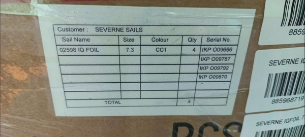 Severne Sails - IQ FOIL 