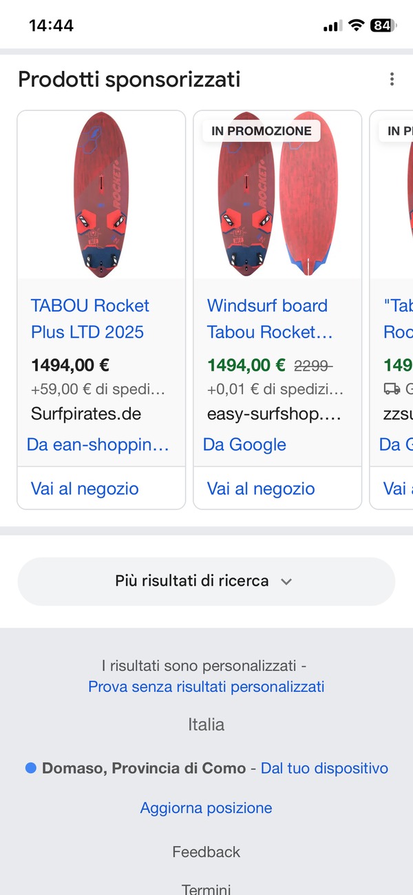 Tabou - Rocket plus 113 LTD 2025