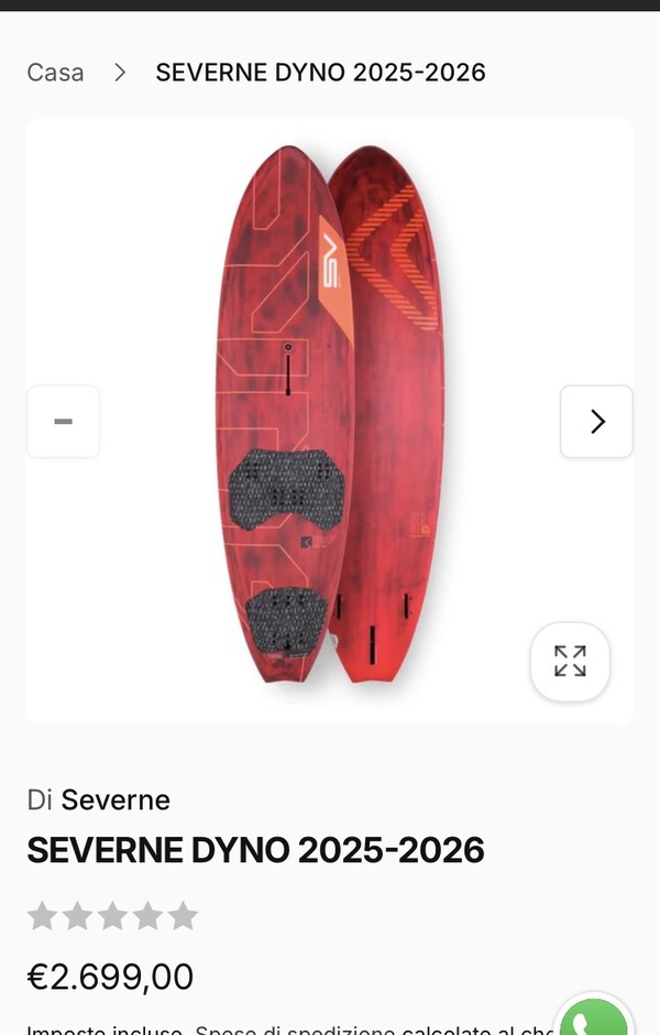 Severne Sails - Dyno 95L 2026