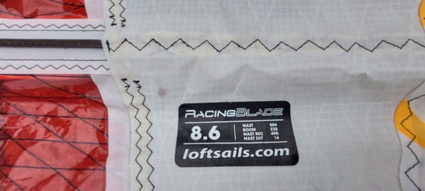 Loft Sails - Racing Blade 8.6