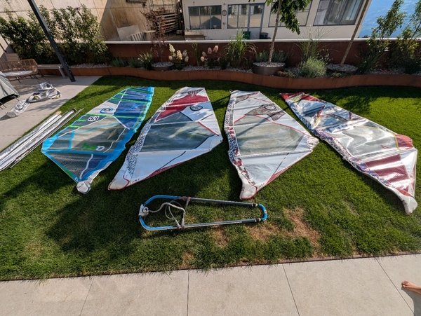 North Sails - Set Vele+Albero+Boma North Hero 3,7-4,2-4,7-5,3