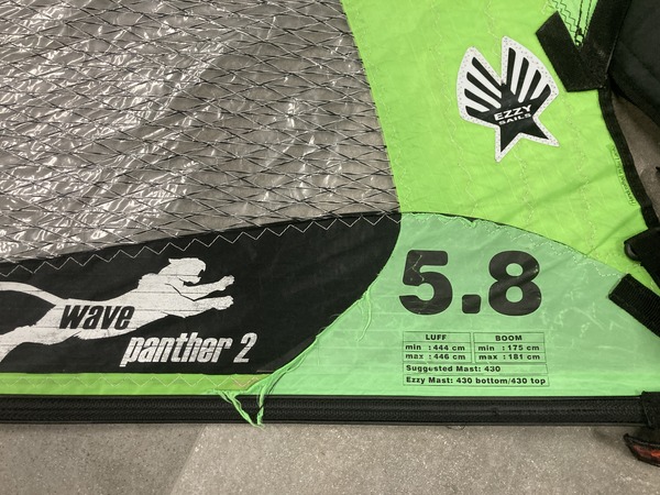 Ezzy Sails - "Wave Panther 2" 5.8