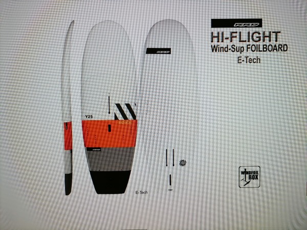 Rrd - hi-flight  155 wind sup foil board