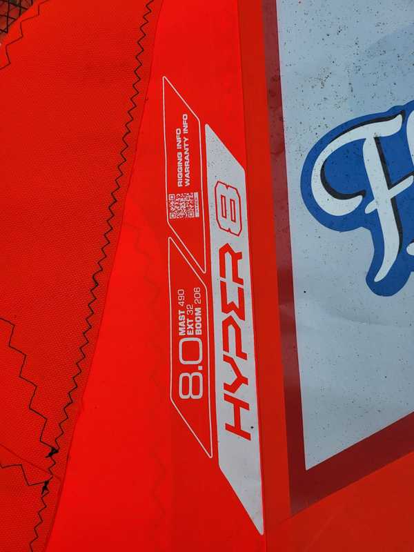 Severne Sails - Hyper 8 8.0