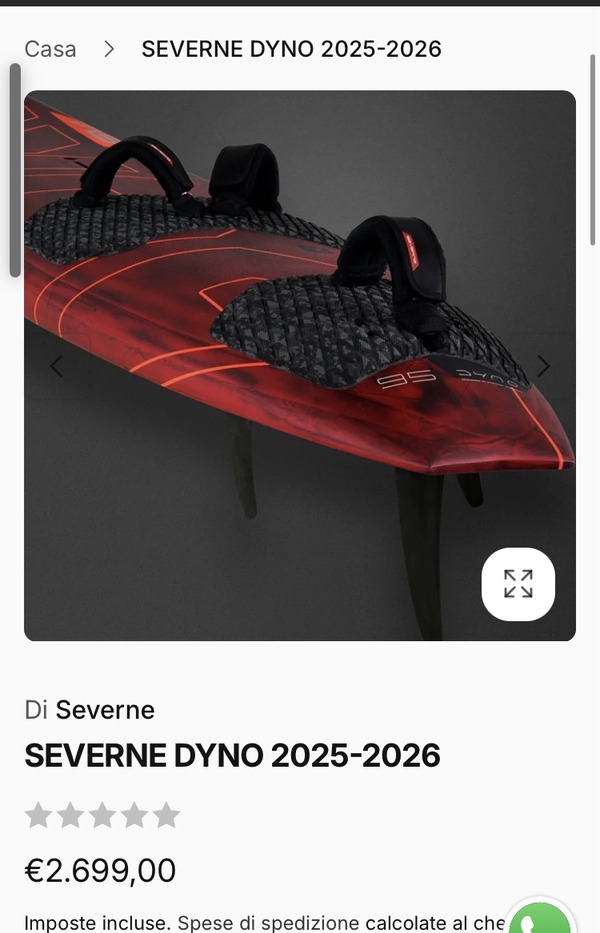 Severne Sails - Dyno 95L 2026