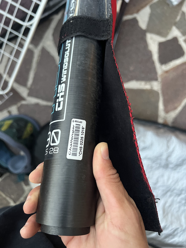 Challenger Sails - Albero CHS 490 100% Carbonio SDM anno 2025