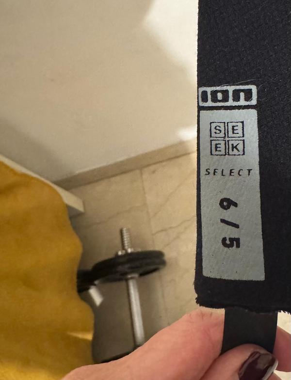 Ion - SEEK SELECT 6/5 mm front zip
