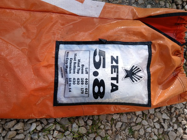 Ezzy Sails - ZETA 5.8