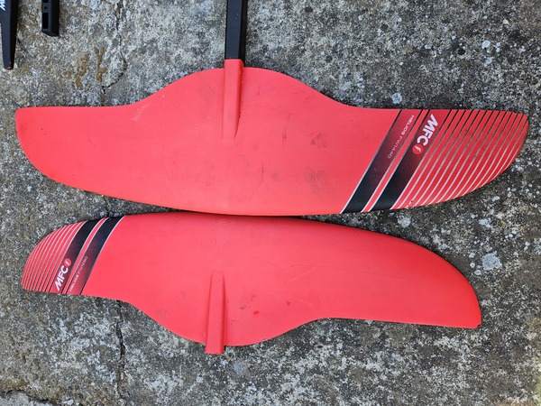 Mfc Maui Fins - Mfc helios foil front  1440 1250 mast 85 e rear 300