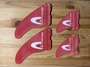 Maui Ultra Fins  X-Twin-R-02 13,5 + X-Side 8